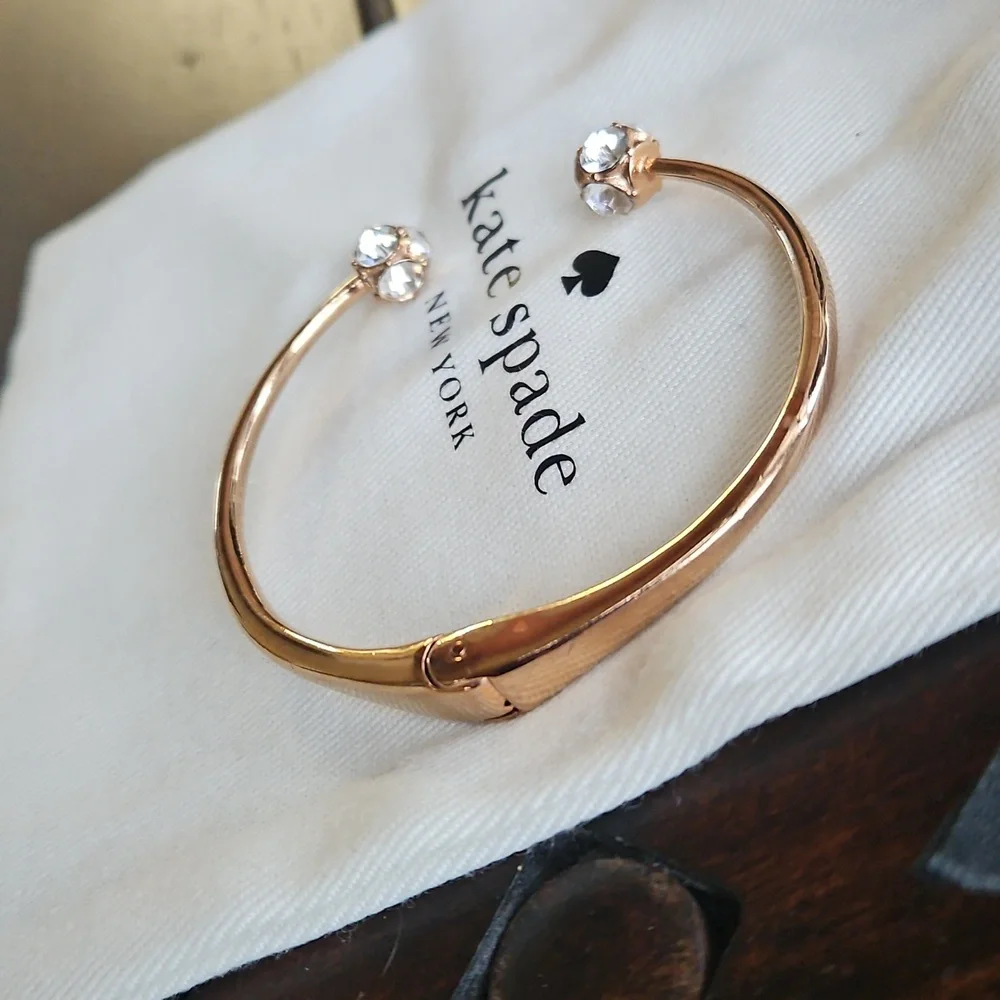 Kate Spade Rose Gold Lady Marmalade Bracelet. - Picture 3 of 9